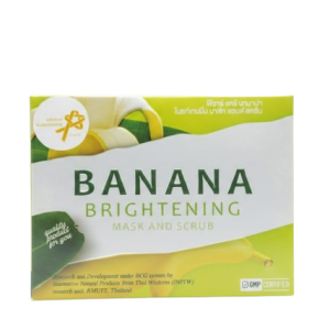 Banana Brightening Mask and Scrub
